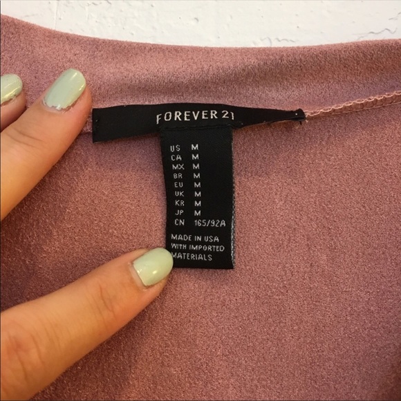 Blush V Neck Body Suit - Picture 2 of 4